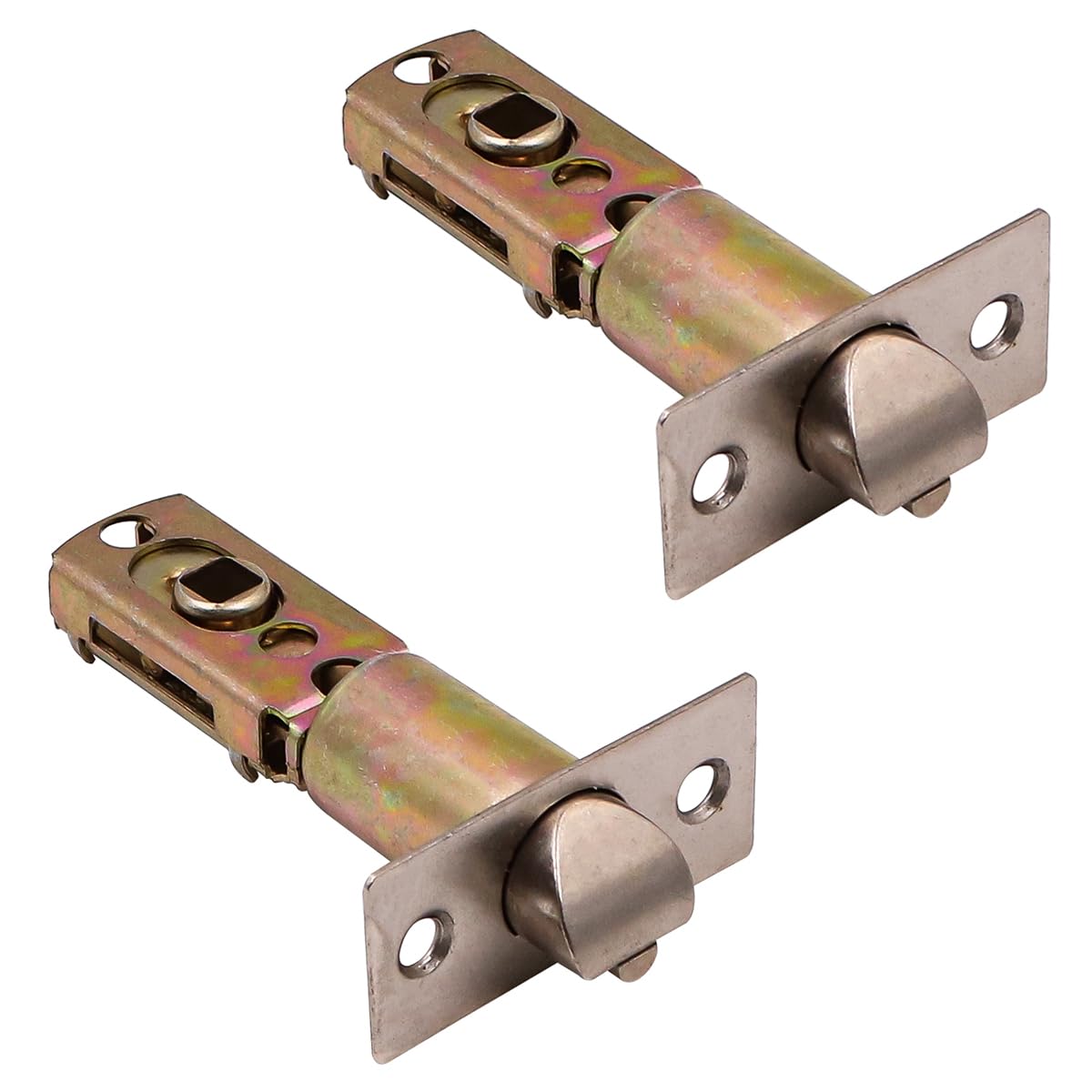 2Pcs ZONADAH Adjustable Deadlatch Lock Tongue Lock Core Keyless Entry Door Lock Replacement Latch Security Door Latch Smart Door Locks Accessories 60 or 70mm