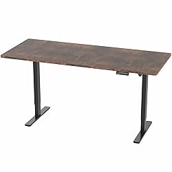 VIVO Electric 71 x 30 in Rustic Standing