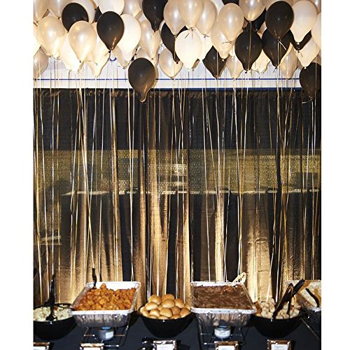 image for Coceca 12 Rolls Crepe Paper Streamers, 2 Colors, for Various Birthday 