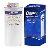 COOLWAY 60/5 uF 60+5 MFD 5% 370V or 440V Dual Run