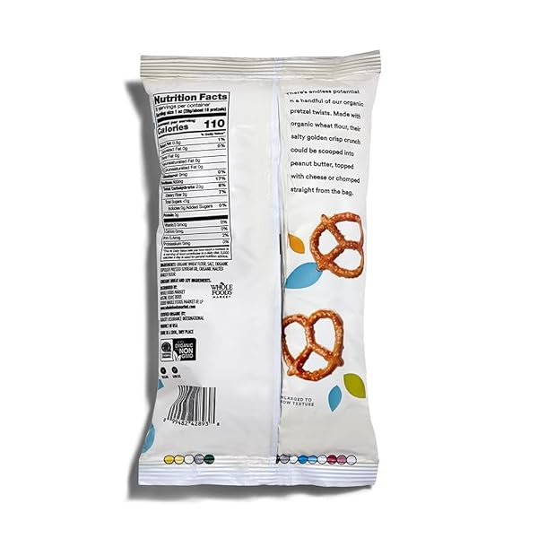 365 BY WHOLE FOODS MARKET, ORGANIC MINI PRETZEL TWISTS, 8 OZ