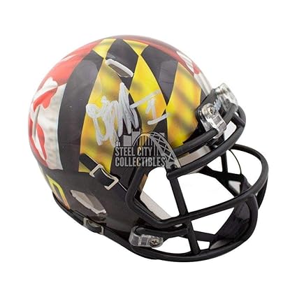 Amazoncom Dj Moore Autographed Maryland Terrapins Speed