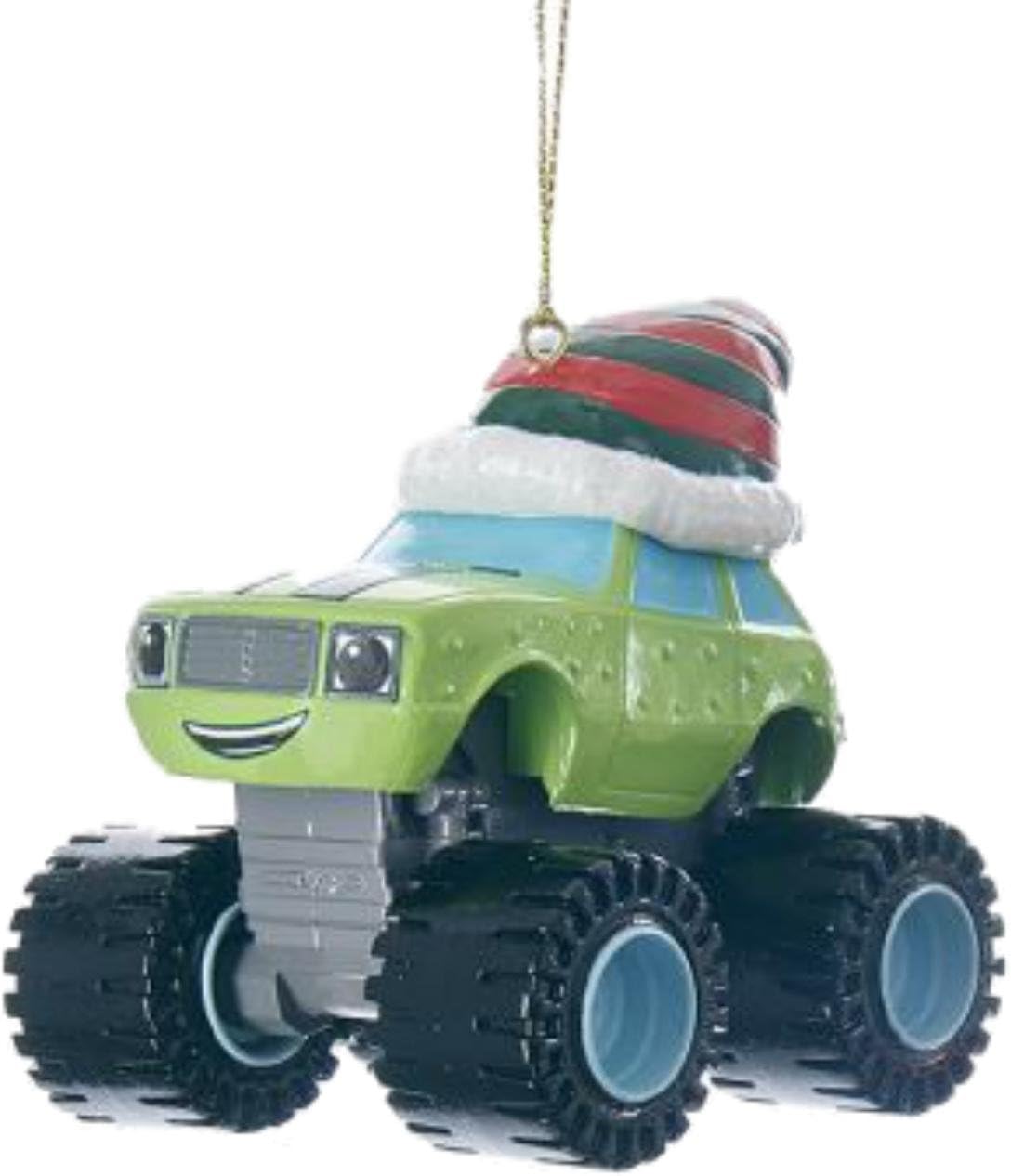 blaze and the monster machines green truck