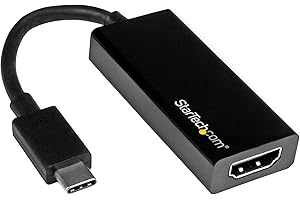 StarTech.com CDP2HD CDP2HD USB C to HDMI Adapter – Thunderbolt 3 Compatible – USB-C Adapter – USB Type C to HDMI Dongle Conve