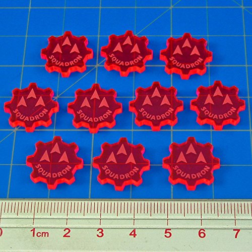 SW: Armada, Squadron Command Tokens, Fluorescent Pink (10)