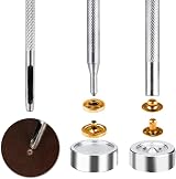 HAUSPROFI 120pcs Snap Fasteners 12.5mm Copper Bronze Silver Gold Black view 6