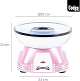 Gadgy Cotton Candy Machine – Pink Home Candy Floss Maker for Parties view 5