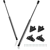 Qty (2) SPD-GSNI-2300-150 20in 150lb/667N Universal Gas Strut 𝐰𝐢𝐭𝐡 𝐌𝐨𝐮𝐧𝐭𝐢𝐧𝐠 𝐁𝐫𝐚𝐜𝐤𝐞𝐭-Shock Lift Support for
