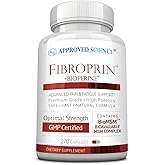 Approved Science Fibroprin - Ease Nerve and Muscle Aches - Improve Mobility - 270 Capsules - 3 Month Supply - Made in The USA
