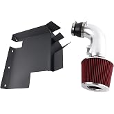 RiAiCiING Cold Air Intake Kit for BMW 2008-2011 128i/328i, 2006 330i | Compatible with E82 E88 E90 E91 E92 E93 N52 3.0L, Improved Airflow &amp; Power, More Aggressive Induction Sound