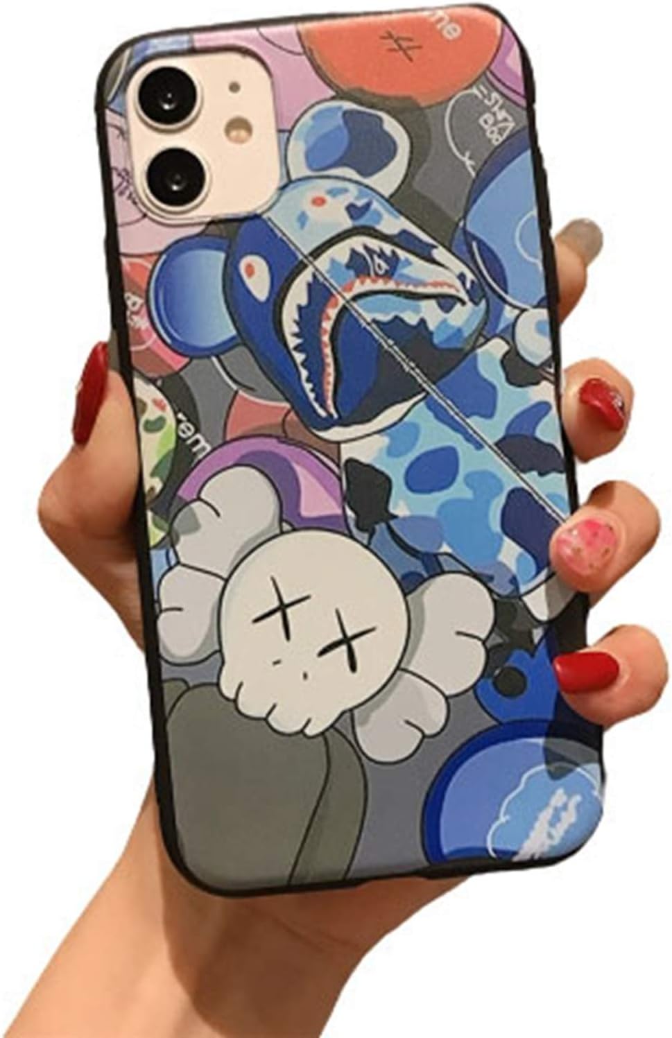 Amazon Co Jp Kaws セサミストリート Iphoneケース Iphone12 アイフォン カウズ ケース おもしろ デザイン 可愛い 人気 オシャレ 携帯 個性 かっこいい 男女兼用 アベック カバー 耐衝撃 軽量 薄型 7gxr 家電 カメラ