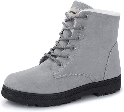 grey warm boots