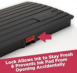 Large Premium Dark Yellow Ink Stamp Pad - 3" by
