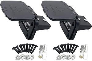 JooFn 50A Plug Mounting Panel for Anderson SB50 Series Connectors Flush Mount Recessed Plate(Gray-2pcs)