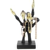 Mrlikale Gothic Skeleton Hand Form Jewelry Display Stand for Ring Bracelet | Gothic jewelry organizer for rings, bracelets, necklaces and watches, Room Home Decorations