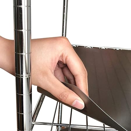 BRIAN & DANY 14 pulgadas x 36 pulgadas forro de estante de alambre ...