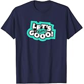 Dude Perfect Classic Fit Blue T-Shirt - Crew Neck, Short Sleeve, Letter Print