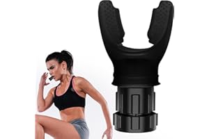 HENWUBEI Breathing Trainer - Lung Exerciser and Lung Trainer, Handheld Breathing Aid for Lungs,Portable Adjustable Trainer fo