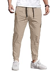 COOFANDY Men's Casual Joggers Pants - Cotton