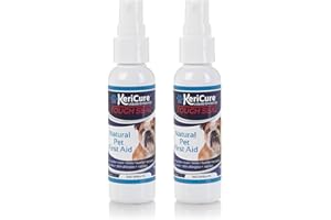 KeriCure Tough Seal Liquid Bandage, 2 Pack, Spray on Wound Care for Dogs, Cats, Pets and Small Animal First Aid, Safe if Lick