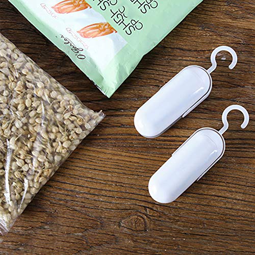Household Appliances Seal Packing Food Hook Magic Cute Snacks Mini Heat Sealing Machine Cut Seal Packing Impulse Sealer