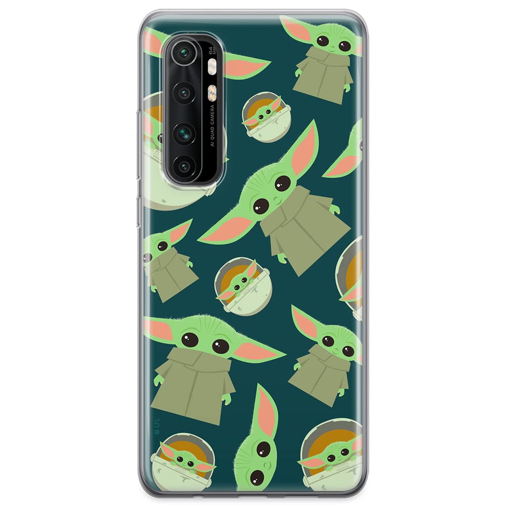 ERT GROUP mobile phone case for Xiaomi MI NOTE 10 Lite original and officially Licensed Star Wars pattern Baby Yoda 006 optimally adapted to the shape of the mobile phone, case made of TPU
