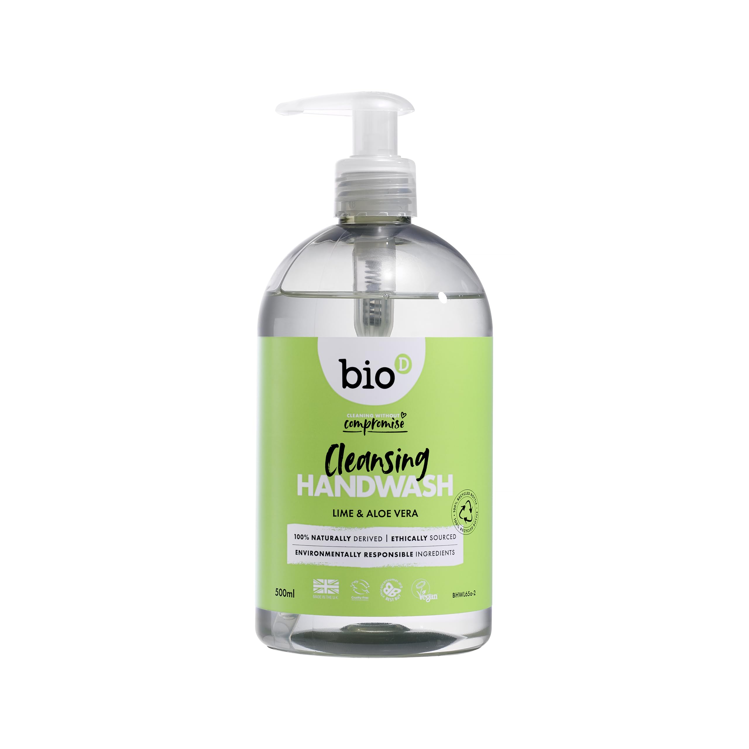 Bio-D 500 ml Anti Bacterial Hand Wash with Lime and Aloe
