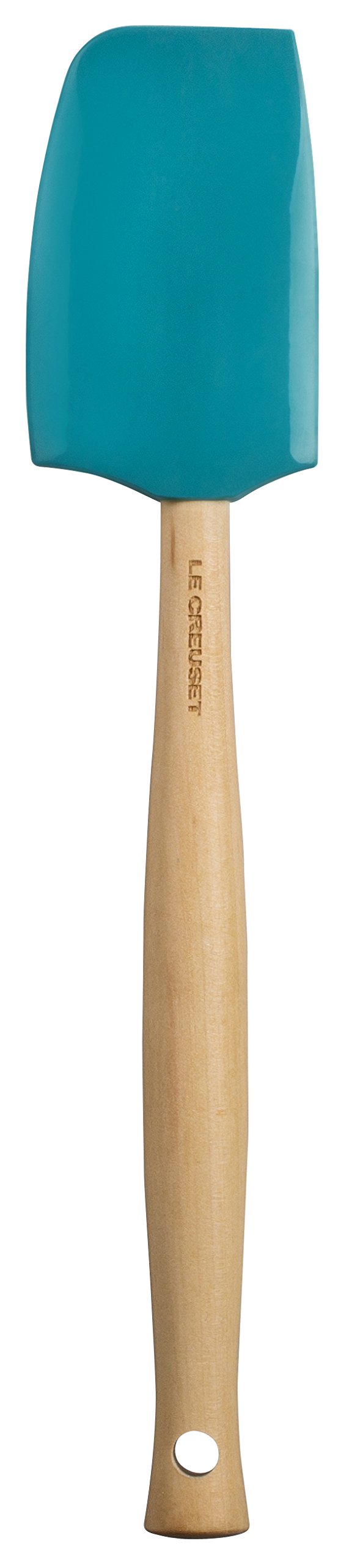 Le Creuset Craft Spatula, Medium, Silicone, Teal, 93010602490000