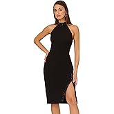 Adrianna Papell Women's Knit Crepe Midi Dress