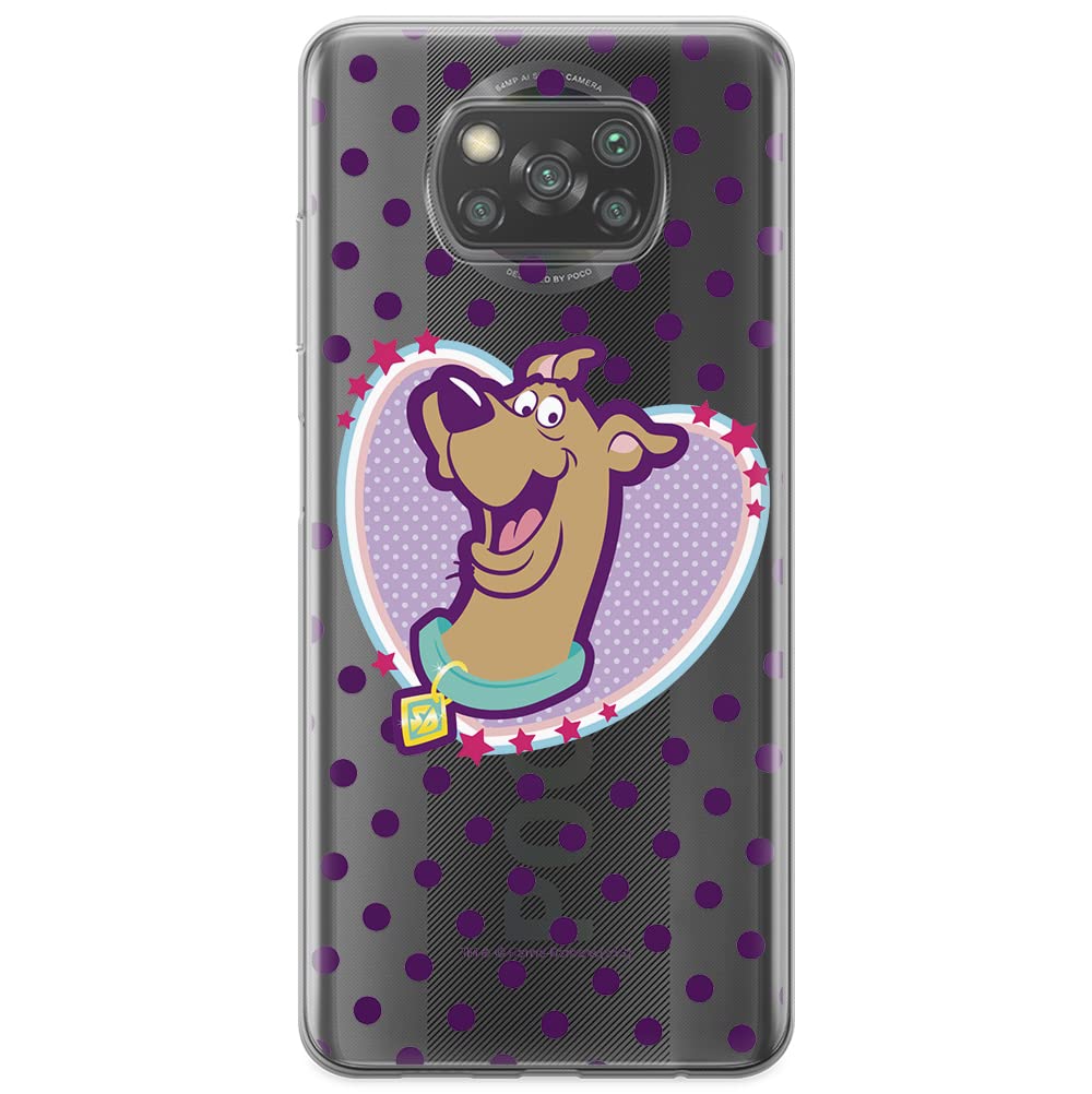 ERT GROUP mobile phone case for Xiaomi POCOPHONE X3 original and officially Licensed Scooby Doo pattern 005 optimally adapted to the shape of the mobile phone, partially transparent