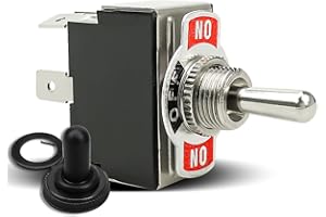 GUZIKO Double Reset Snow Plow Switch Fit for Boss Boot Switch Replace MSC1889 MSC4238, ON-Off-ON Snow Plow Controller Fit for Straight Blade and V-Blade Snow Sweepers