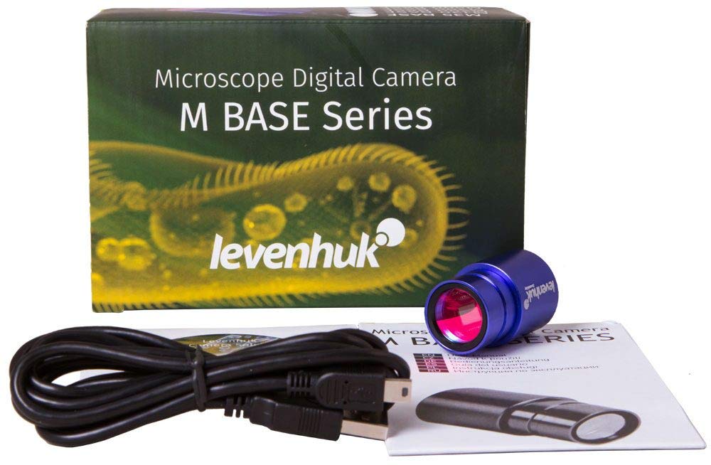 Levenhuk M35 BASE Digital Camera for Microscopes, Comes with Necessary Software (Compatible with Mac, Linux and Windows)