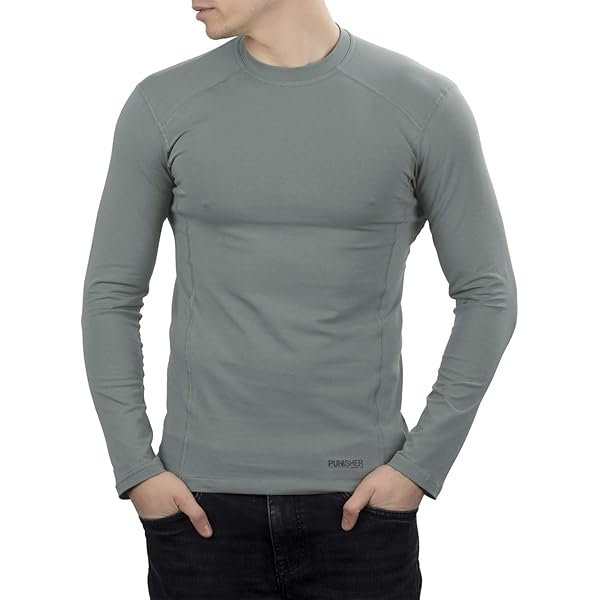 281Z Mens Polartec Power Grid Thermal Base Layer - Long Sleeve T