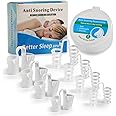 CINWAUVO Anti Snoring Nose Vent 8 Nasal Cones Nasal Dilator to Stop Snoring - Effective Snore Stopper Anti Snoring Devices Easy to Use Snoring Solution