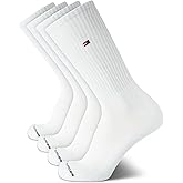 Tommy Hilfiger Men's Athletic Cushion Crew Socks (4-Pack)