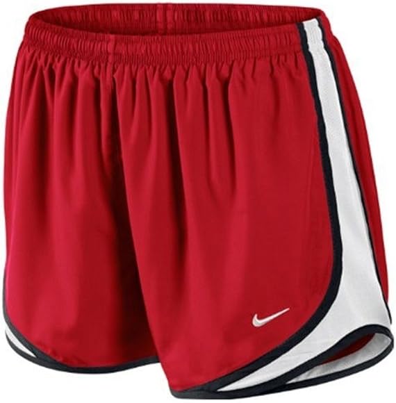 red black and white nike shorts