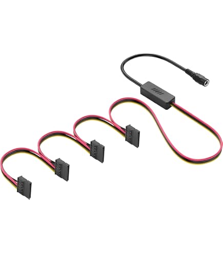 YieJoya Cavi di Alientazione Adattatore PCIe da 6 pin a 8 pin, Confezione Doppia da 6 pin a