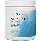 Alaya Naturals Micronized Creatine Monohydrate Powder, Vegan, Non-GMO