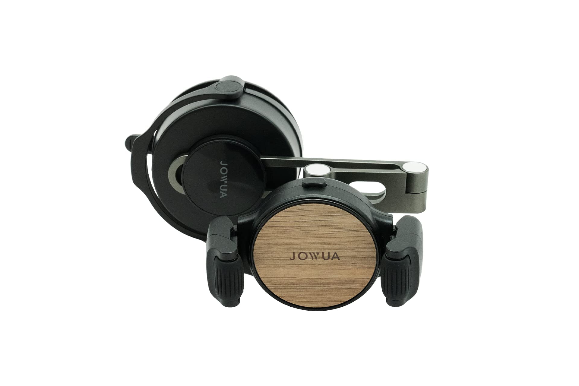 Jowua 6D Tesla Compatible Invisible Foldaway Car Mount mobile phone Cradle (Universal Roller Mount) Compatible for Tesla Model 3 / Model Y… (6D Suction Cup)