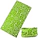 Tough Headband Neck Gaiter Face Mask - Face Cover & Sleeve w/UV & Dust Protection - Pull Over Masks & Bandana - Fishing, Running & Hiking