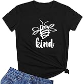 ROSEPARK Womens Cute Graphic Printed Tees T-Shirts