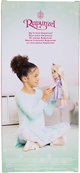 Disney Princess Rapunzel 14 inch Fashion Doll with Dress Shoes Tiara Brush view 4