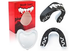 Mouth Guard, Sports Mouthguard, Hockey Mouth Guard, Adults and Junior, with Case for Boxing, Basketball, Football, MMA, Marti