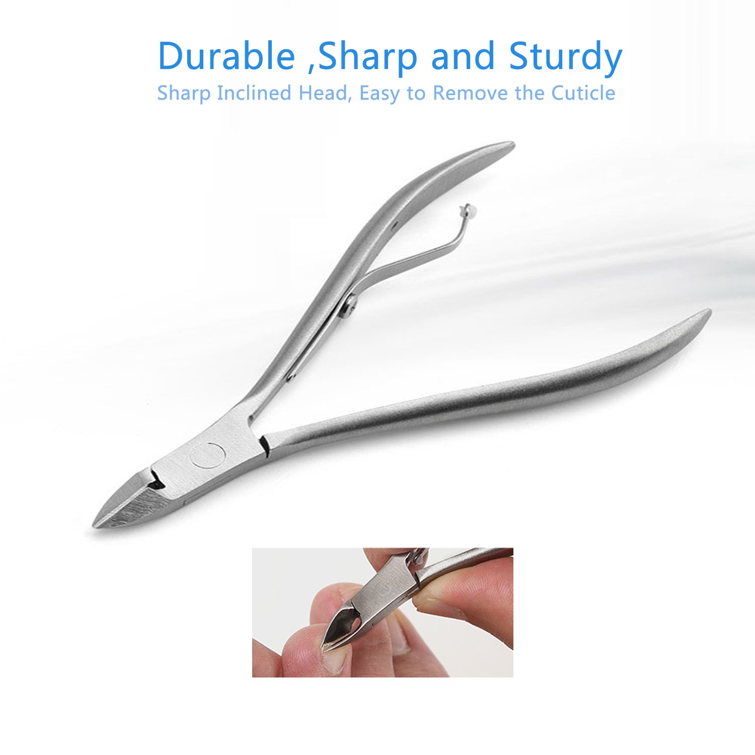 Manicure Pedicure Set Nail Clippers - Mifine 16 In 1 Stainless Steel Professional Pedicure Kit Nail Scissors Grooming Kit with Black Leather Travel Case First Generation : Beauty