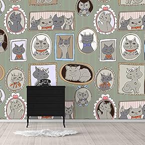 Wall Murals for Bedroom Beautiful Pictures Collage Removable Wallpaper Peel and Stick Wall Stickers - 66x96 inches
