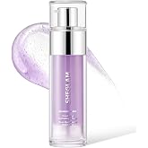 SHEGLAM Good Grip Hydrating Primer Oil Control Moisturizing Primer Gel Smooth Fine Lines Oil And Silicone-Free Face -Blueberry + Aha-Purple