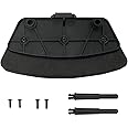 AMORIL RC Car Front Bumper Block Accessory Spare Parts for RLAARLO All 1:14 RC Buggies (Black)