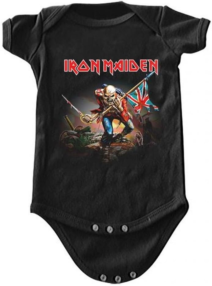 Iron Maiden The Trooper Baby Romper T-Shirt
