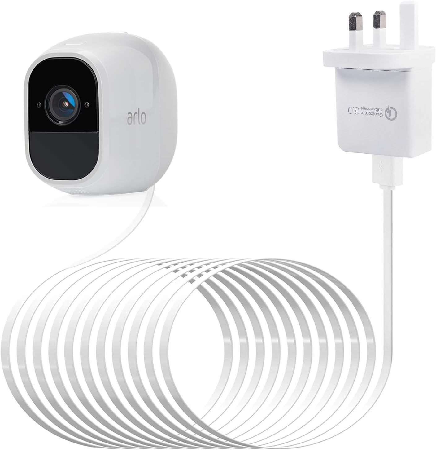 arlo camera charging cable