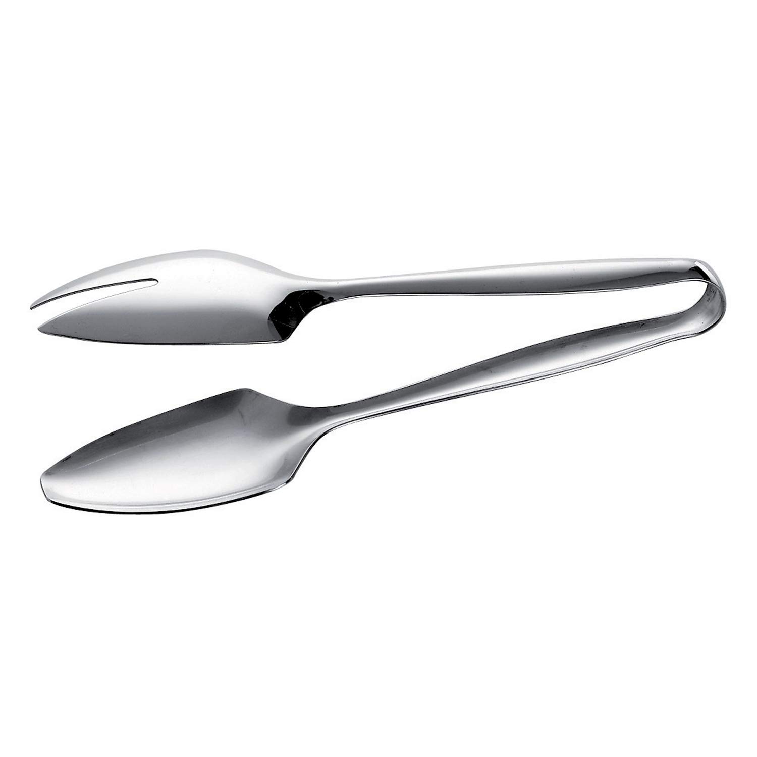 Piazza Made in Italy Serving Tongs - Stainless Steel- 23 cm long